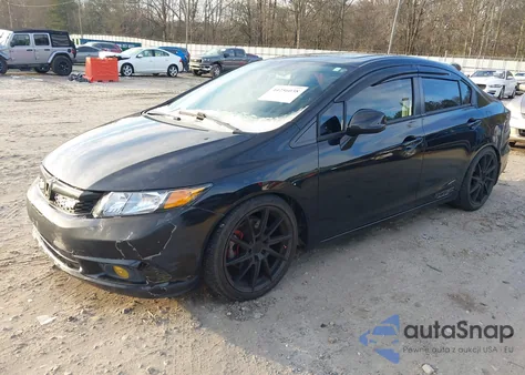 2012 Honda Civic Si from USA, damaged, VIN 2HGFB6E58CH703391